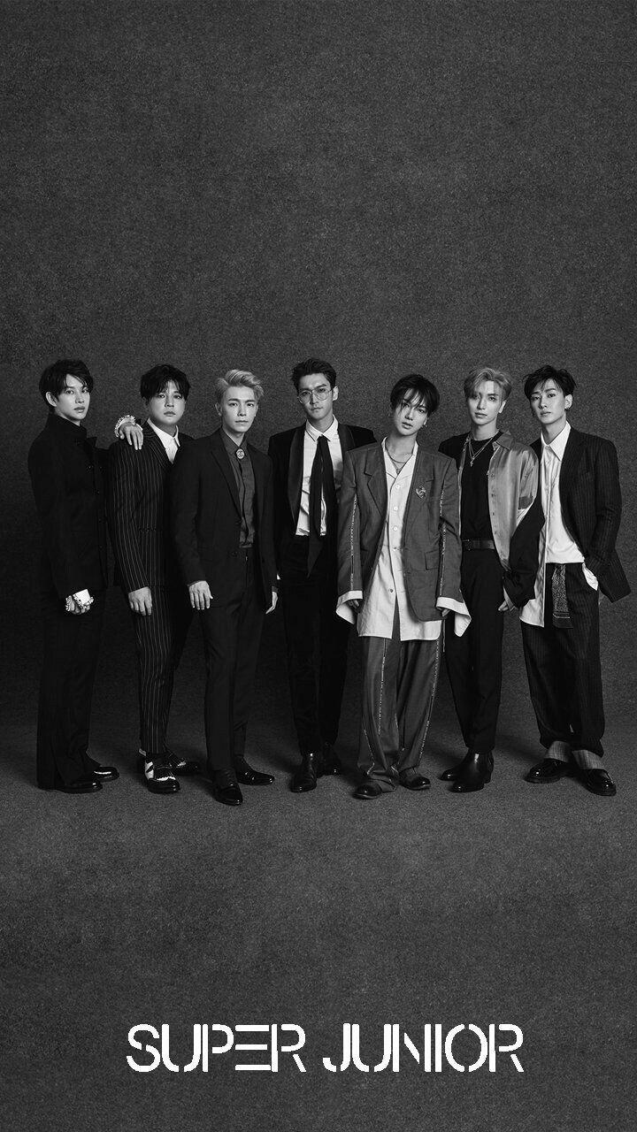 720x1280 Super Junior Black Suit Wallpaper & Background Download
