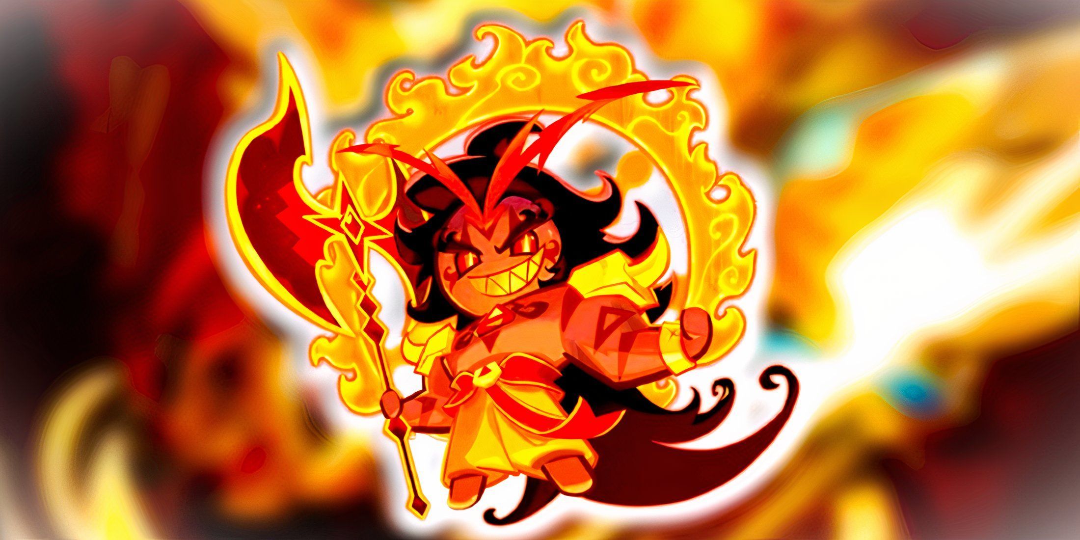 2200x1100 Cookie Run: Kingdom Toppings & Beascuits For Burning Spice Cookie
