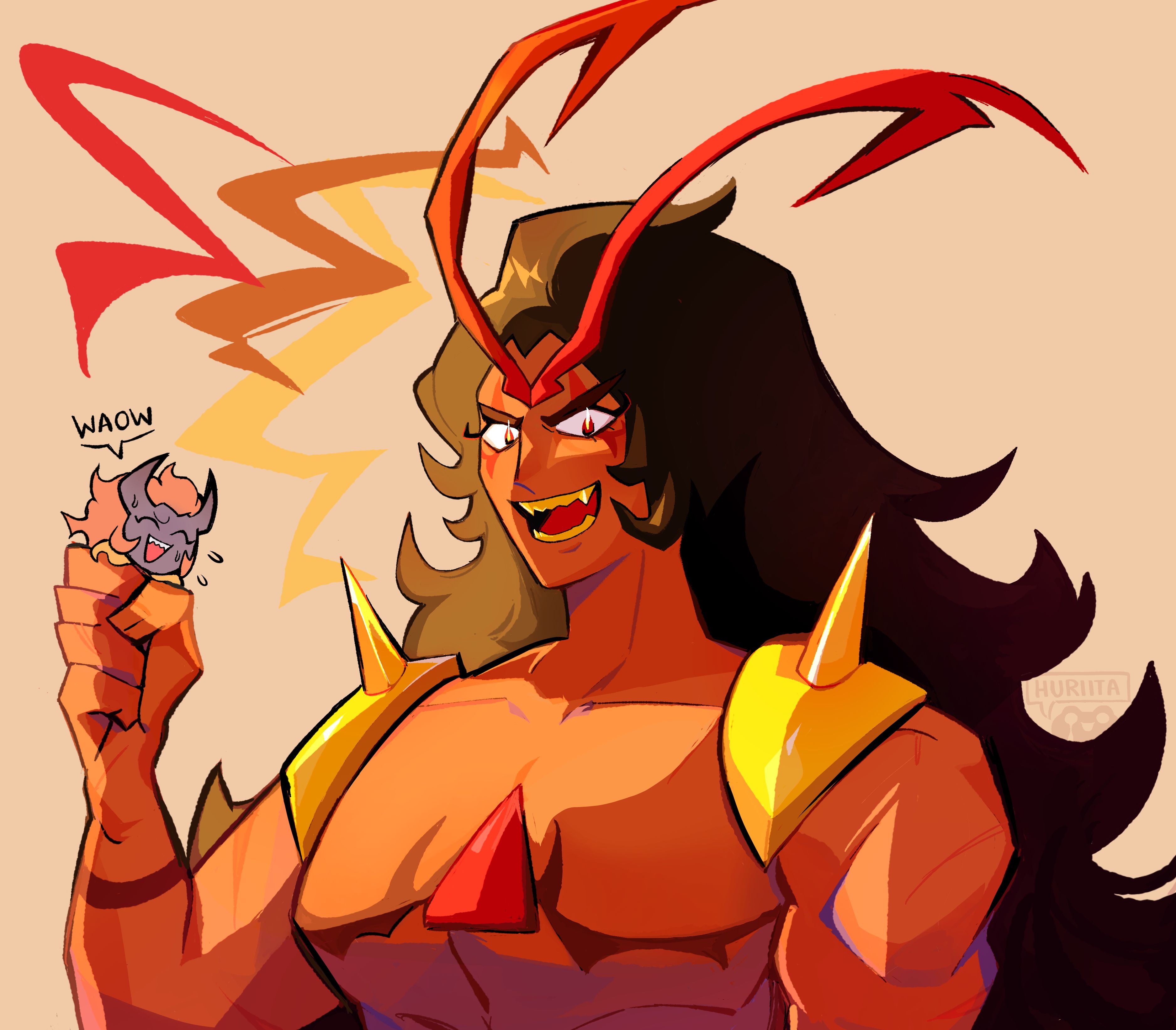 3750x3285 Burning Spice Cookie Run: Kingdom by Huriita Anime Image Board