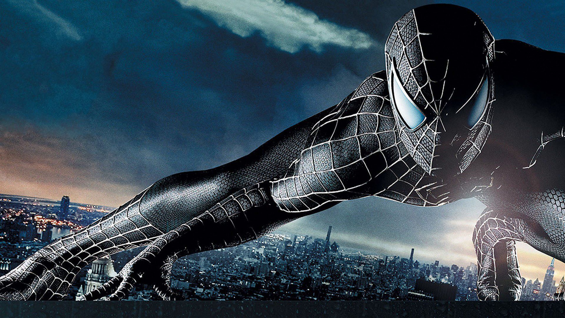1920x1080 Desktop wallpaper: Spider Man Night, Spider Man, Movie 4K free download for PC. 425660