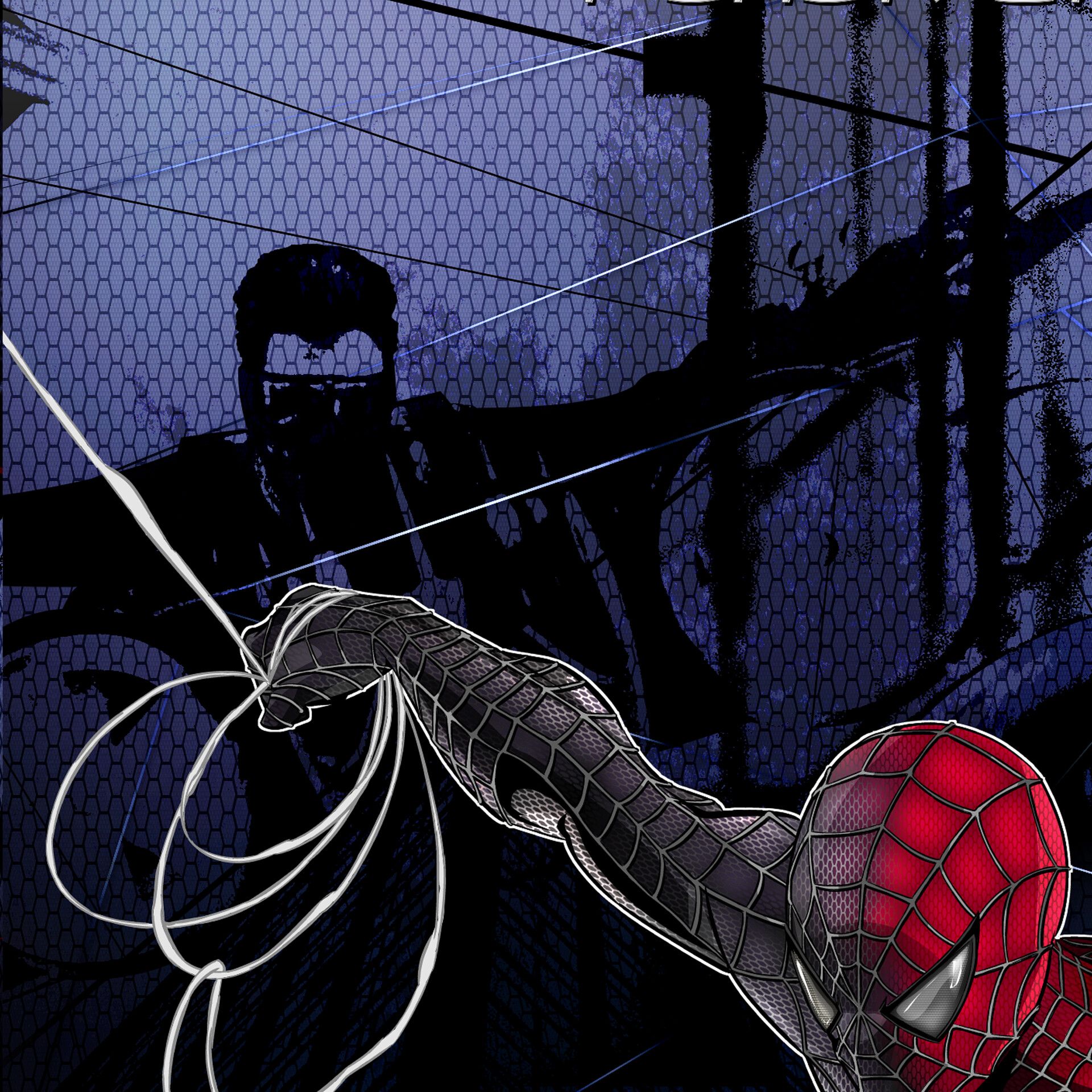 1920x1920 SPIDER MAN 3 2007th Anniversary Fan Cover
