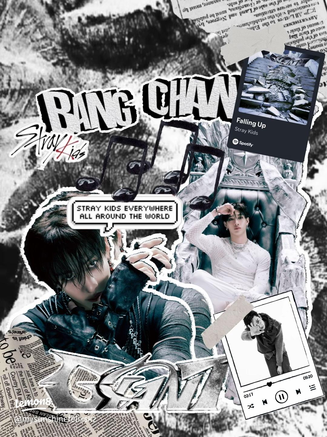 1080x1440 SKZ iPad Wallpaper: Hyunjin, Bang Chan & Hyung Line (Falling Up Aesthetic)