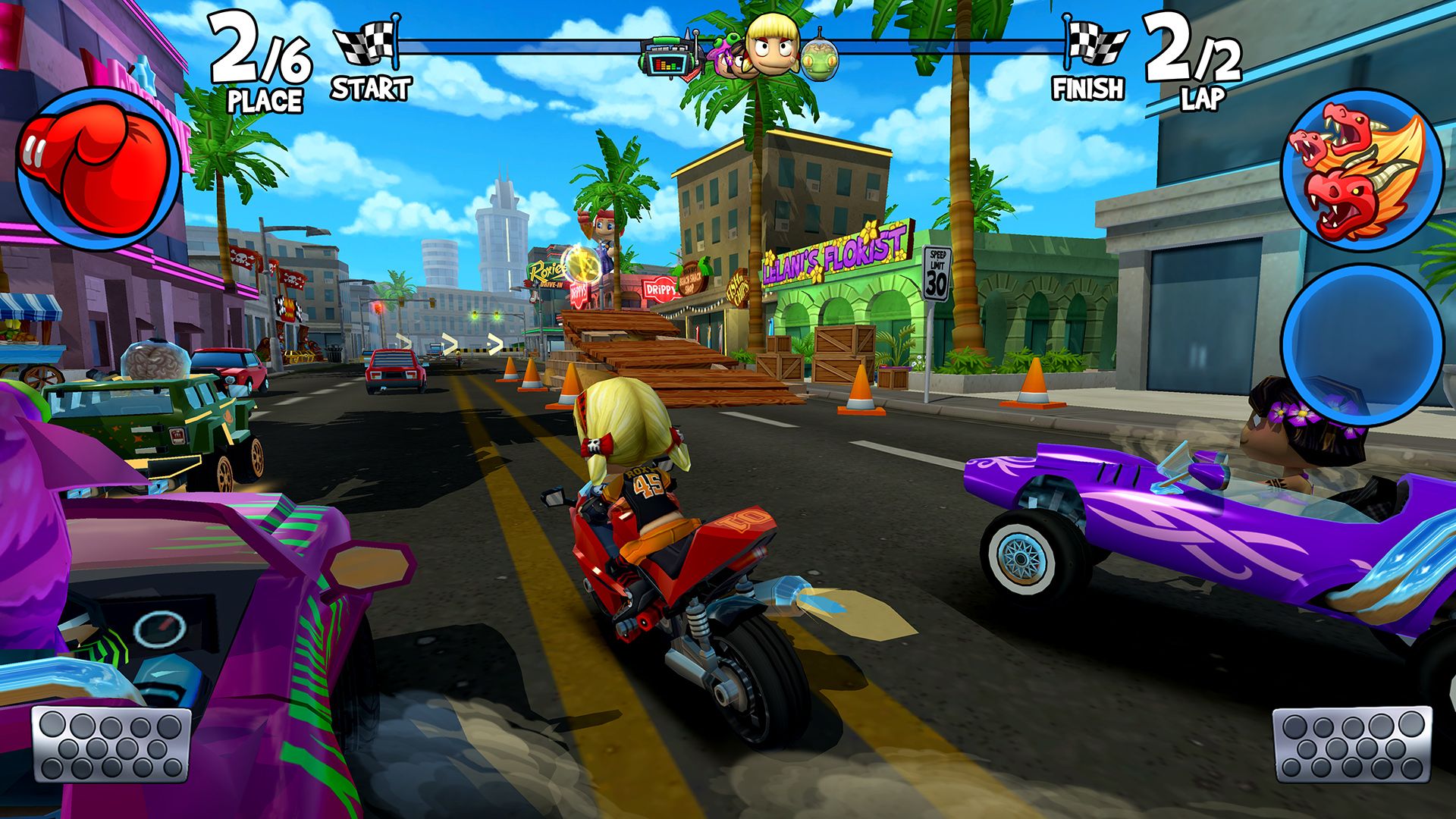 1920x1080 Beach Buggy Racing 2 on Amazon Appstore