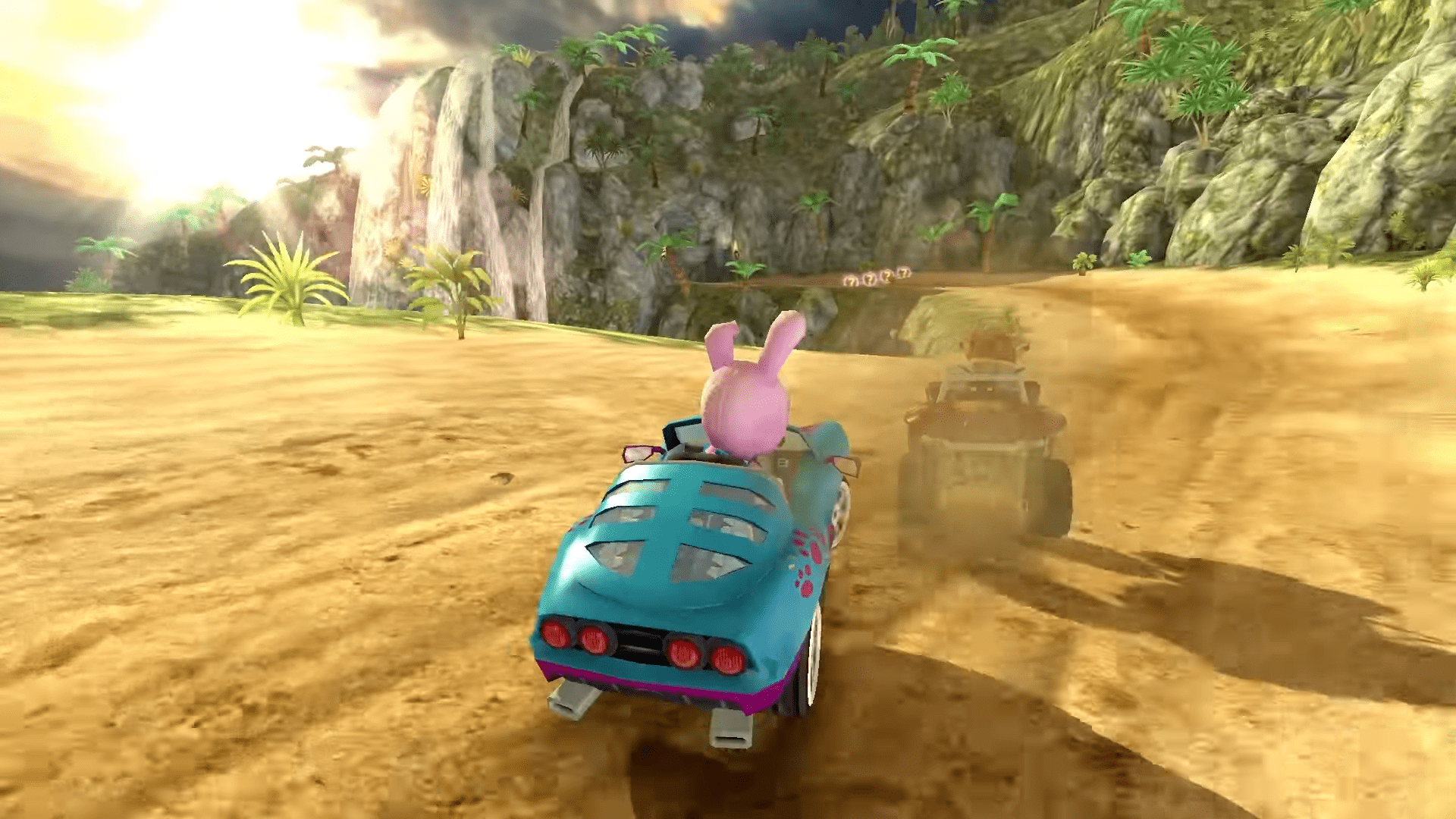 1920x1080 Beach Buggy Racing 2 drifting onto mobile Indie Game Website