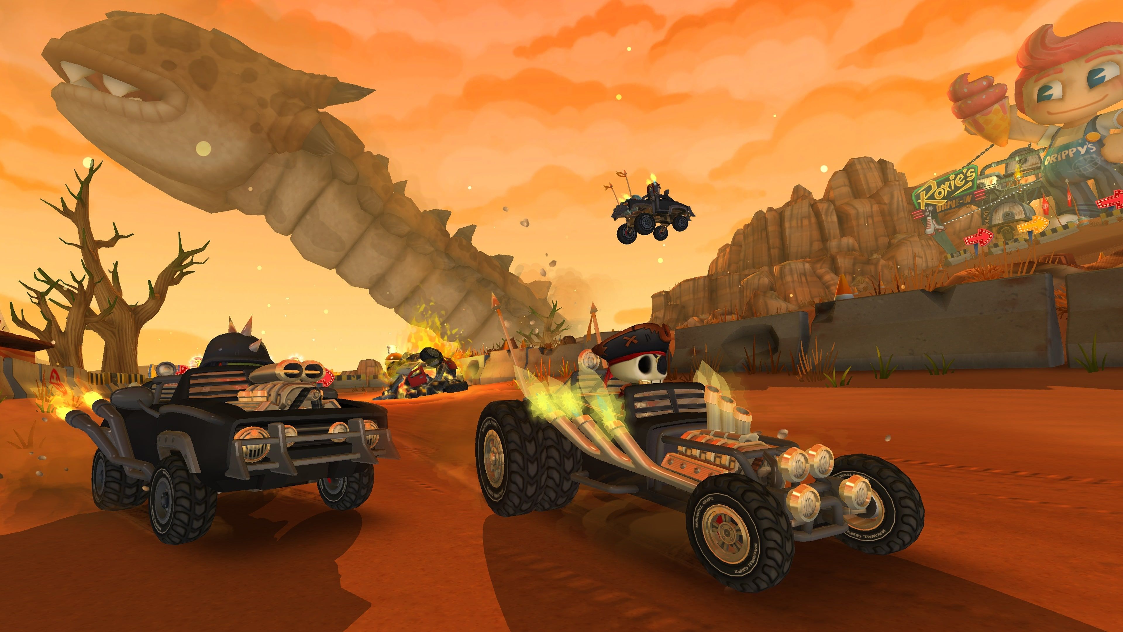 3840x2160 Beach Buggy Racing 2: Island Adventure