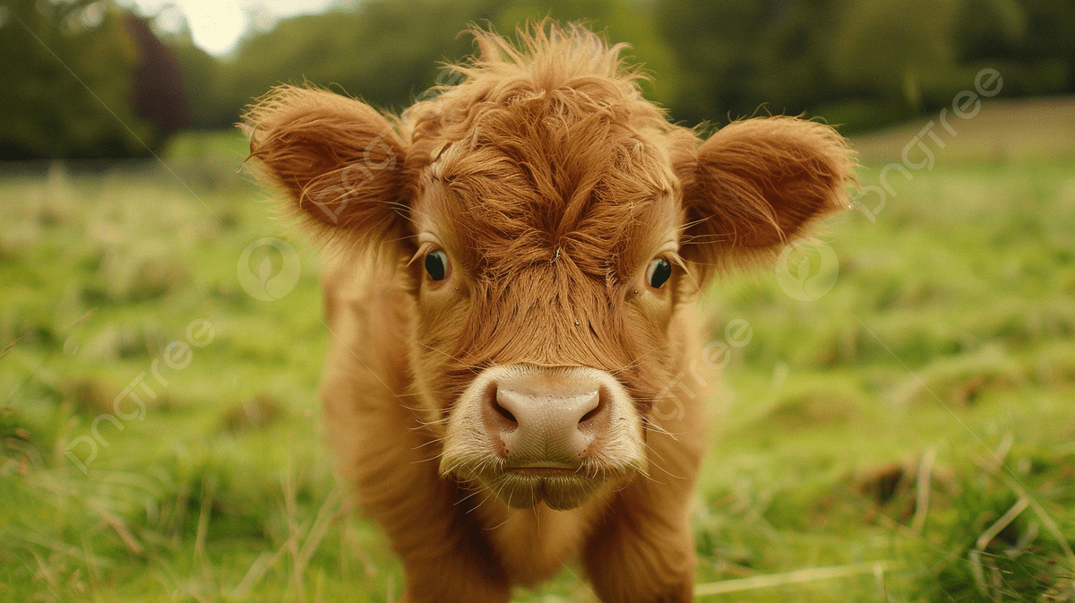 1200x673 Cute Highland Cow Background Image, HD Picture and Wallpaper For Free Download