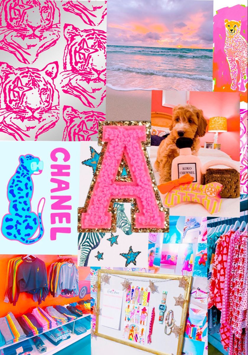 839x1200 Preppy Letter A Wallpaper