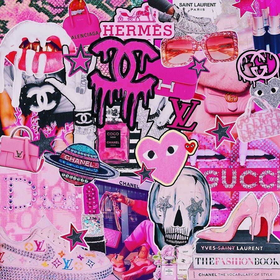 900x900 Pink Preppy Wallpaper Preppy Wallpaper With A P Aesthetic Preppy Fonts, Wallpaper Letter P, Cute Home Screen