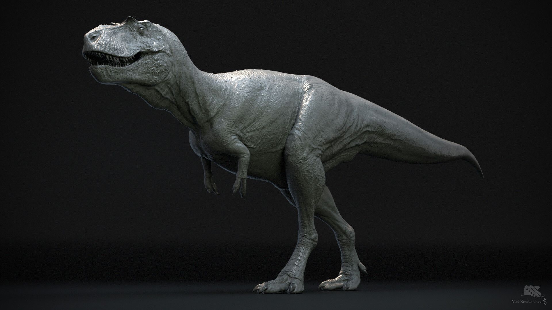 1920x1080 Albertosaurus. Dino Dana