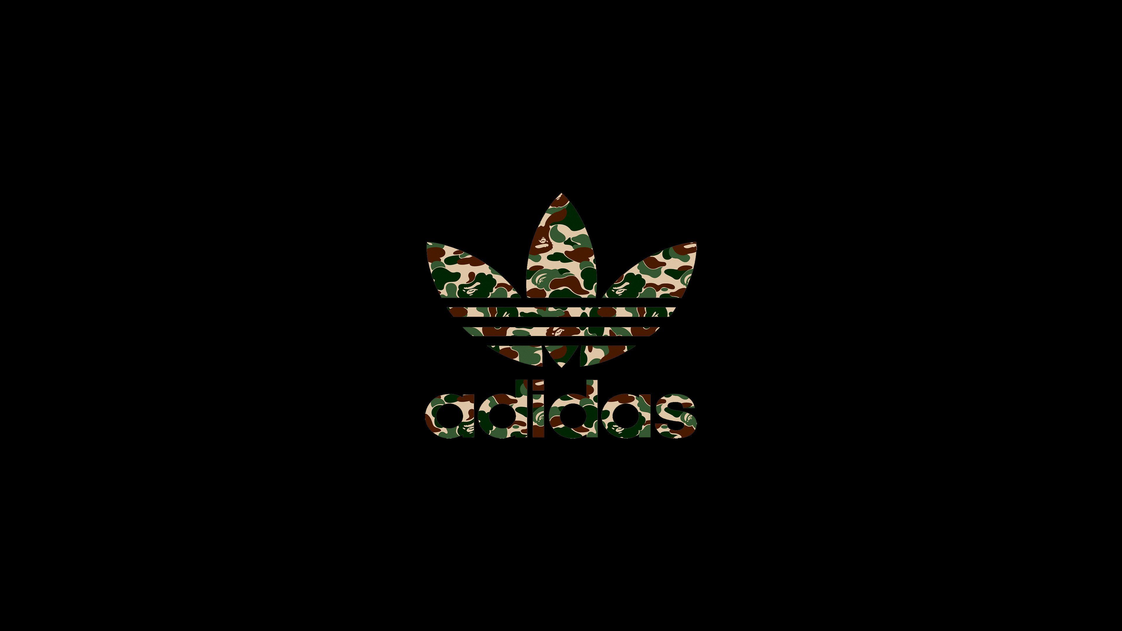 3840x2160 Camo Cool: The Adidas Bape Fusion