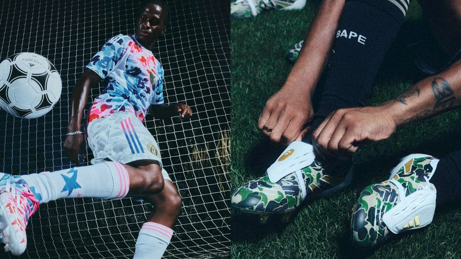 1600x900 adidas and BAPE blur the lines between football and fashion