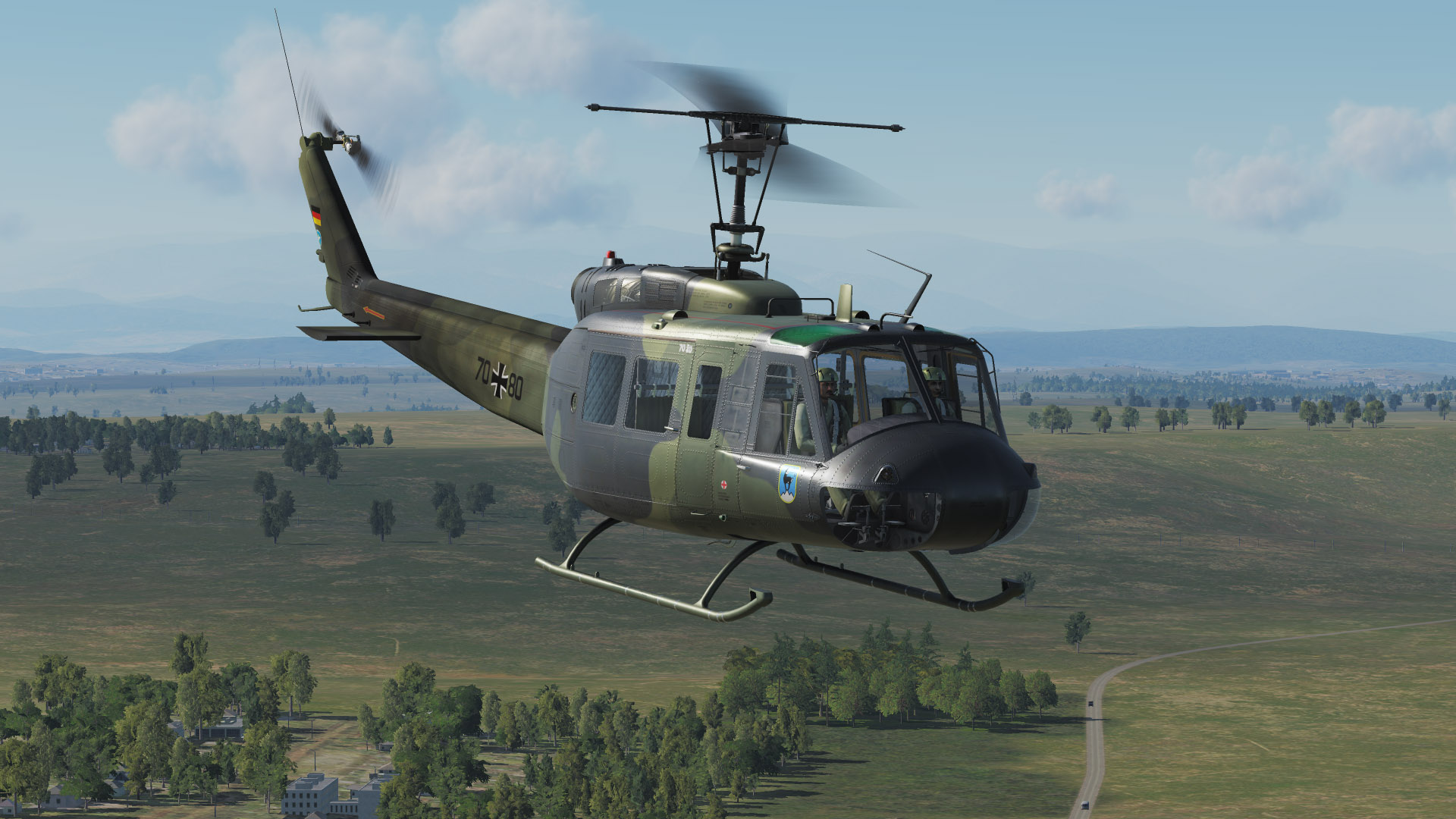 1920x1080 UH 1 Huey Luftwaffe Eight Skin Pack