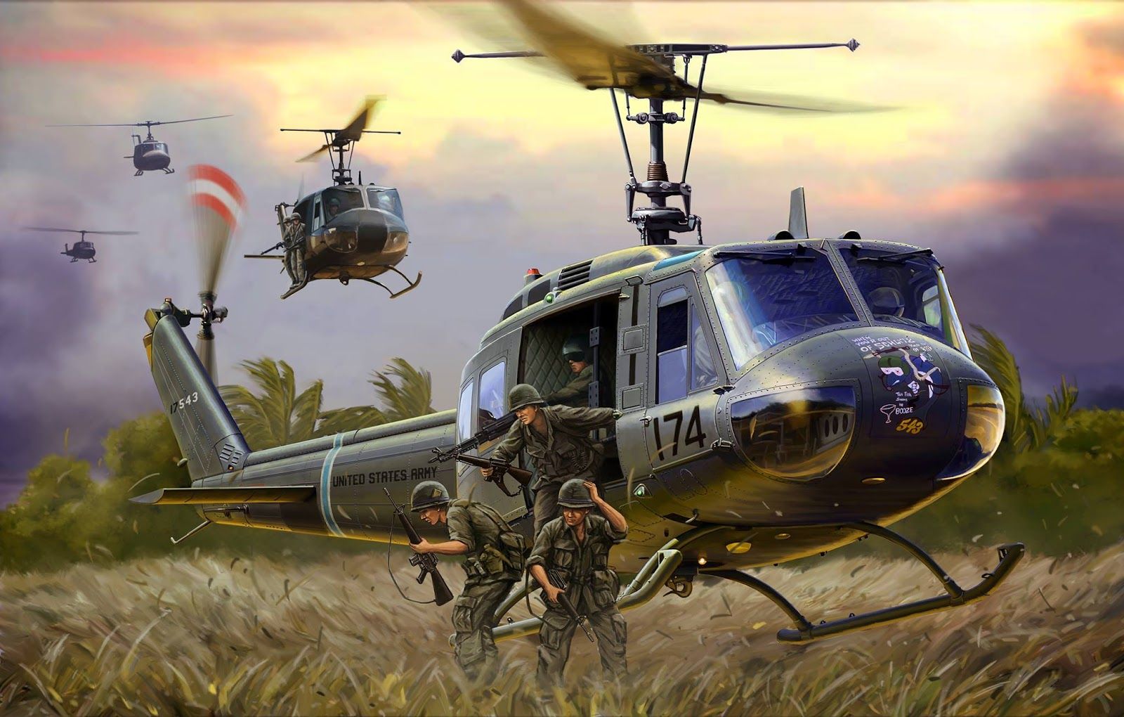 1600x1020 TMN: Kittyhawk's 1 48th Scale UH 1D Huey