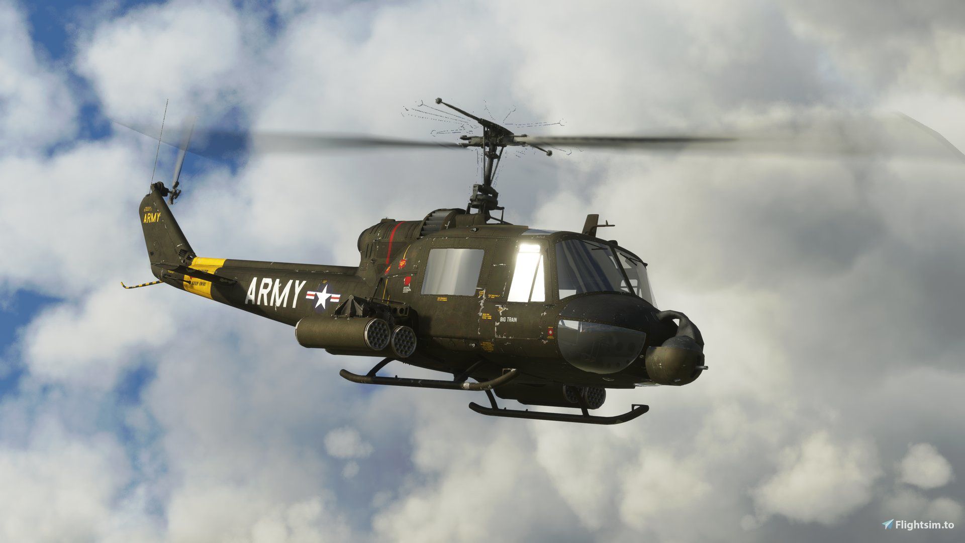 1920x1080 UH 1C B Huey [WIP] For MSFS