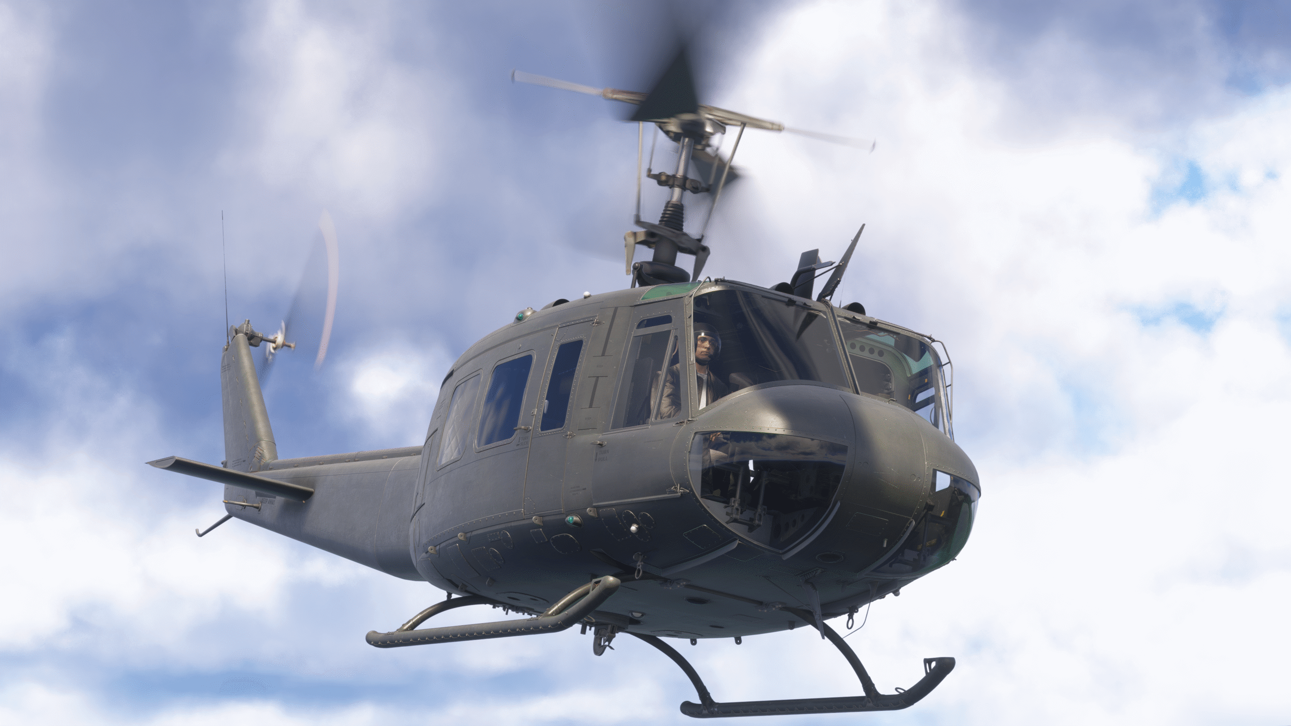 2560x1440 Developer Highlight: Taog's Hangar And The UH 1H Huey Flight Simulator