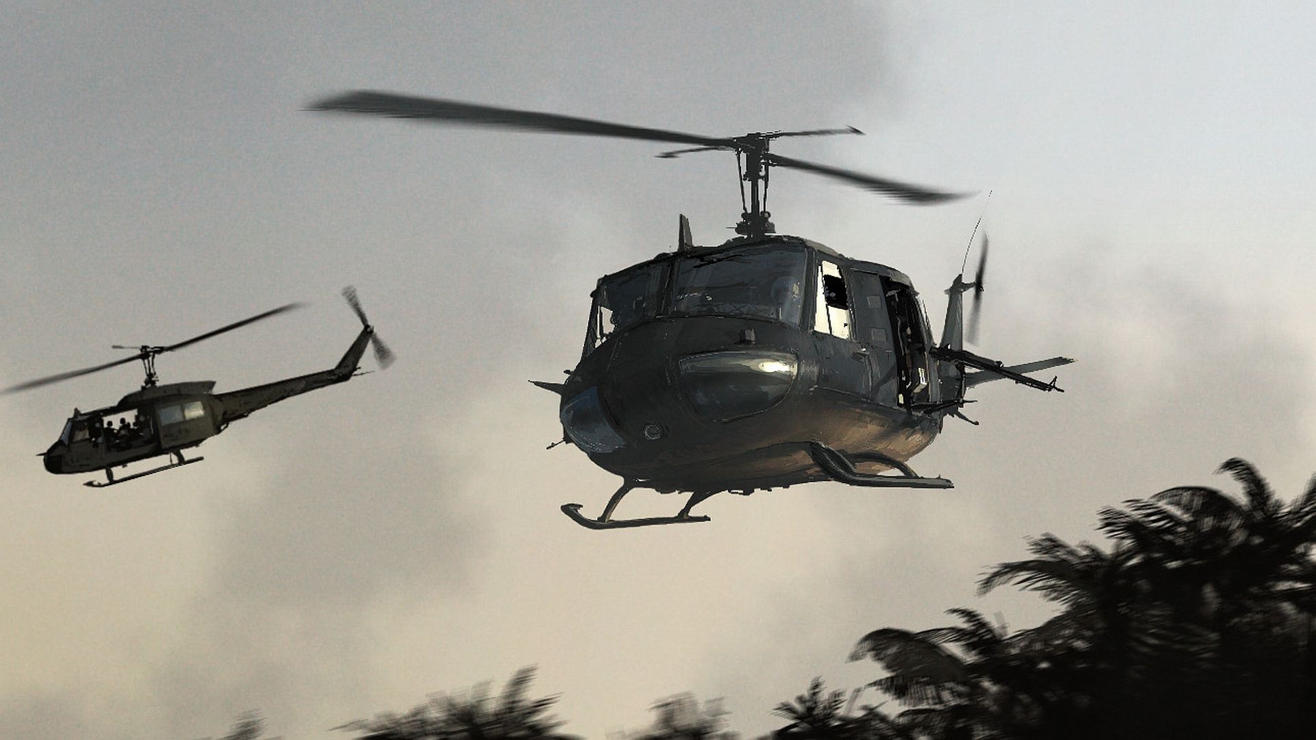 1920x1080 Download Military Helicopter Bell UH 1 Iroquois Wallpaperx1147