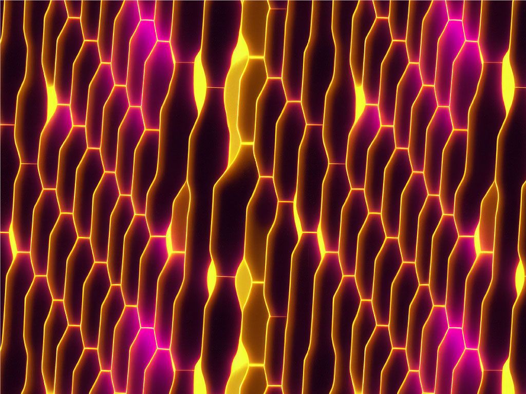 1024x768 Rwraps™ Cyberpunk Honeycomb Aesthetic Science Vinyl Wrap. Science Fiction Print Car Wrap Film