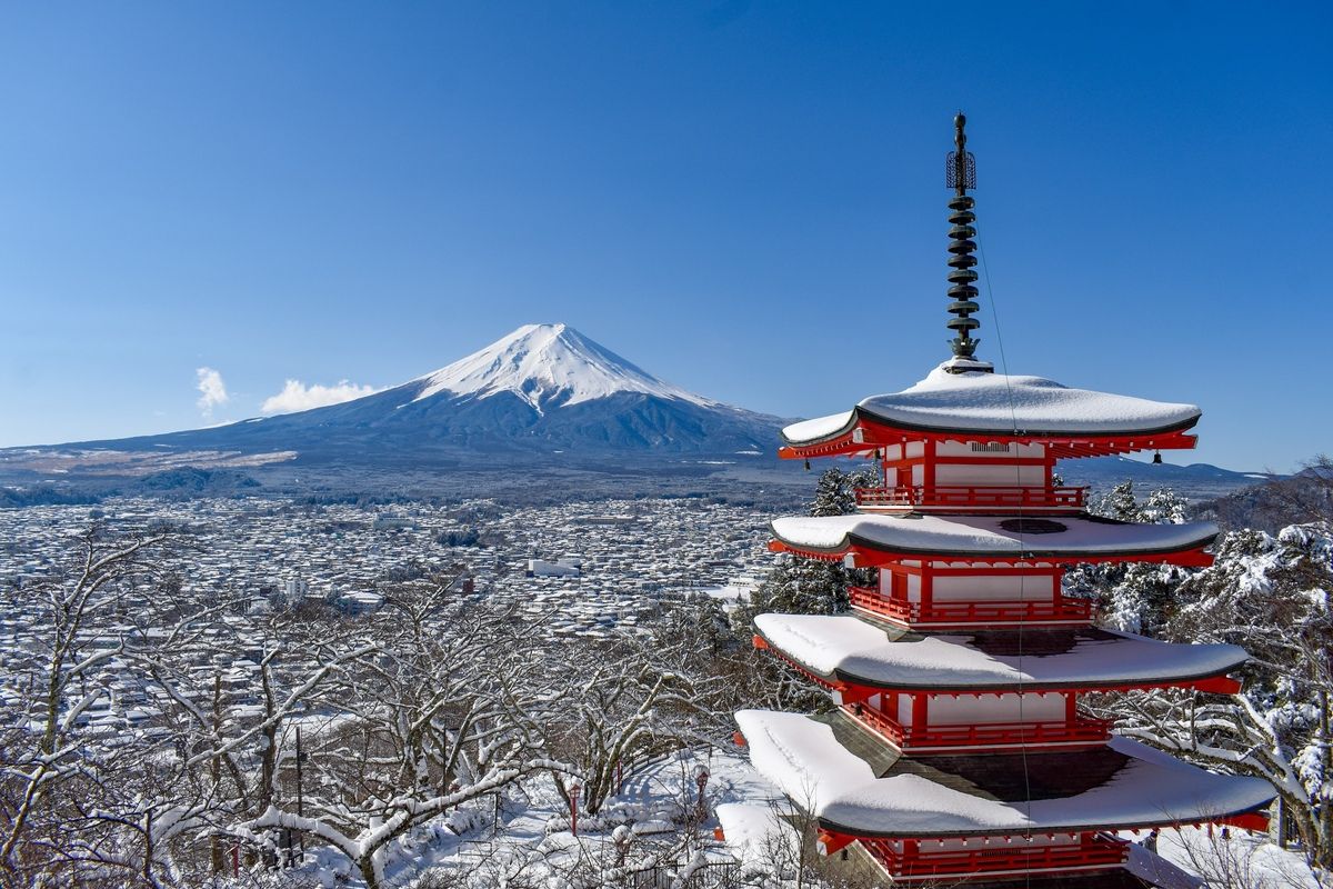 1200x800 Arakurayama Sengen Park: Chureito Pagoda & Mt. Fuji. JeePe Travel Guide