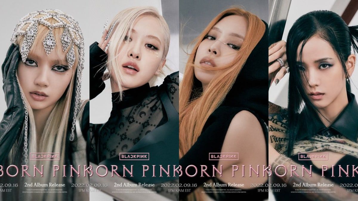 1200x675 BLACKPINK members Rose, Jennie, Jisoo, and Lisa stand out in concept pics for BORN PINK