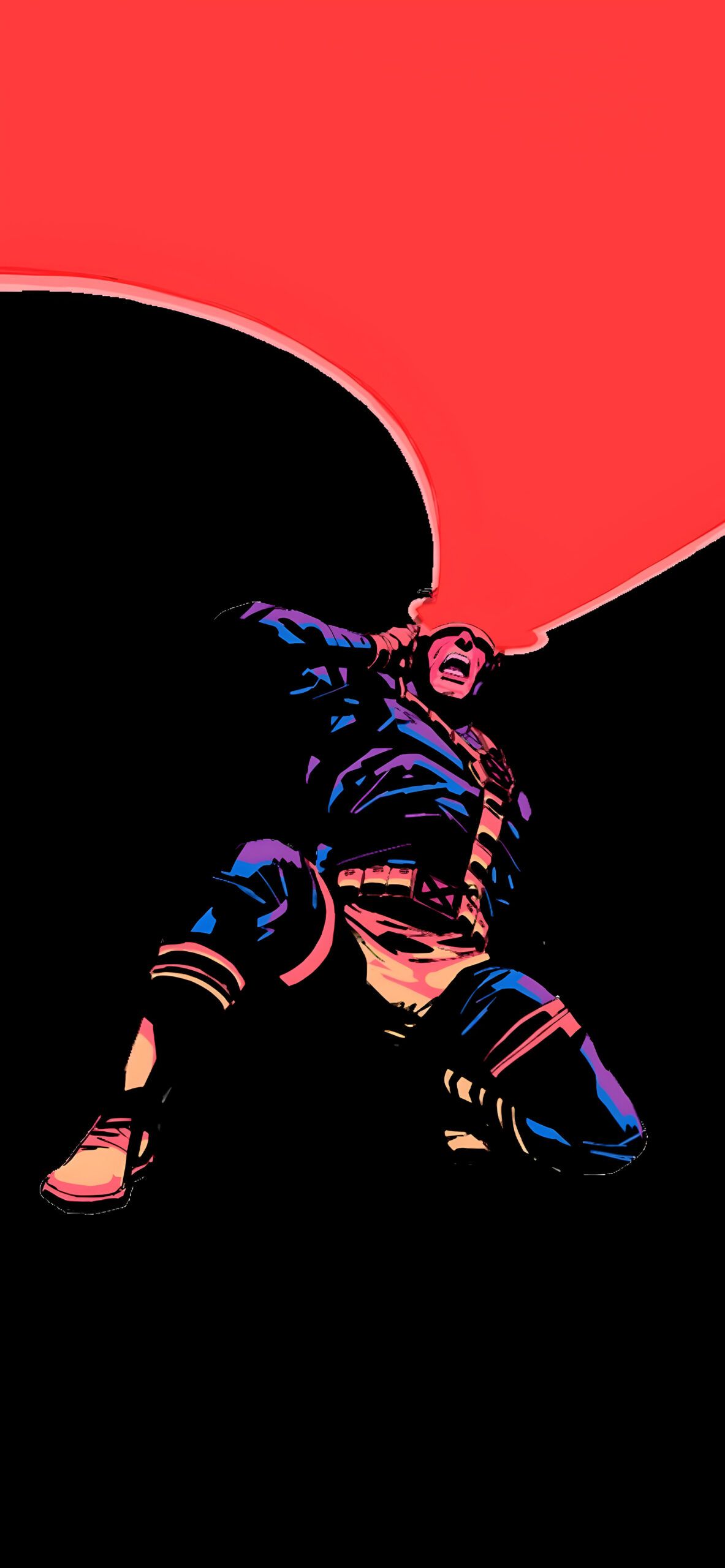 1183x2560 Marvel Cyclops Optic Power Wallpaper Superhero Wallpaper