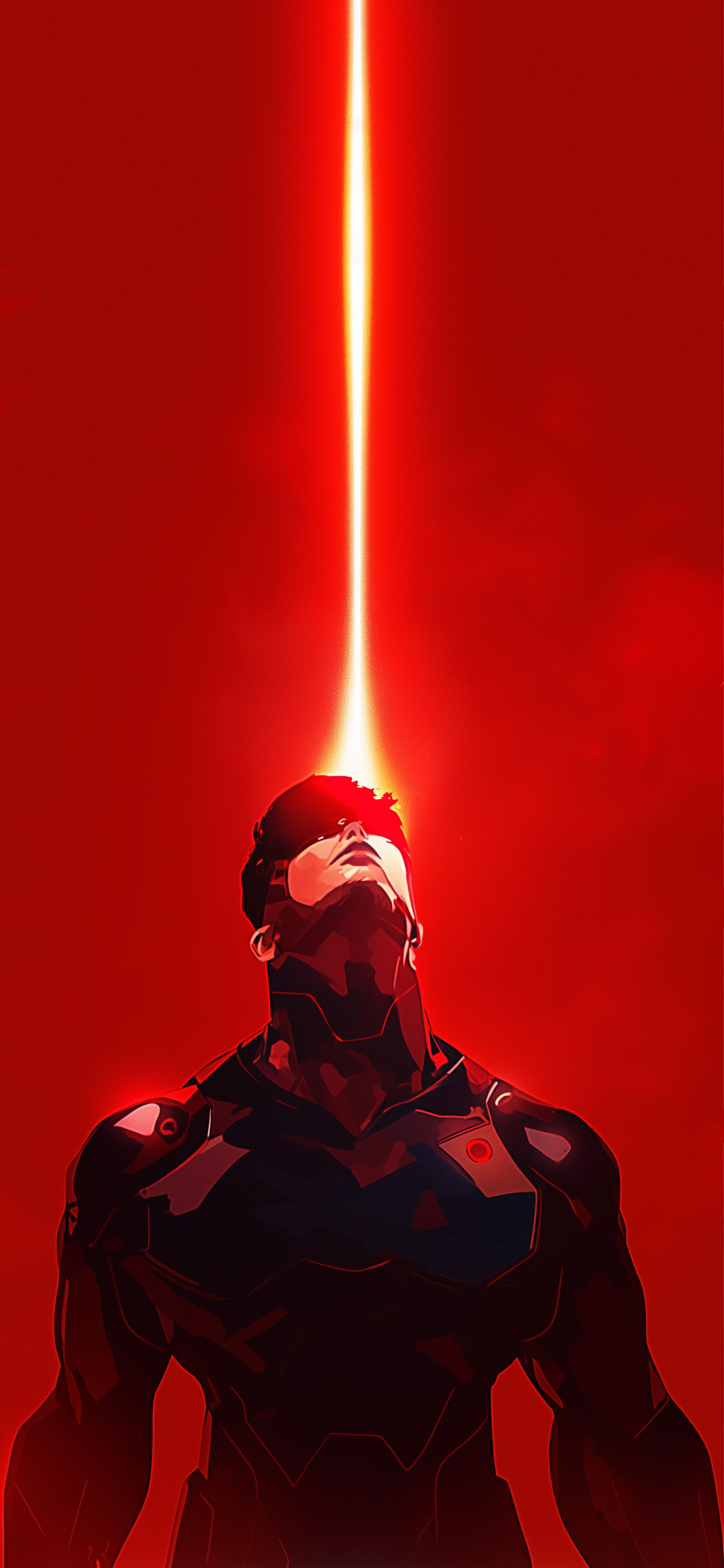 2000x4329 X Men Cyclops Laser Blast Stance Wallpaper
