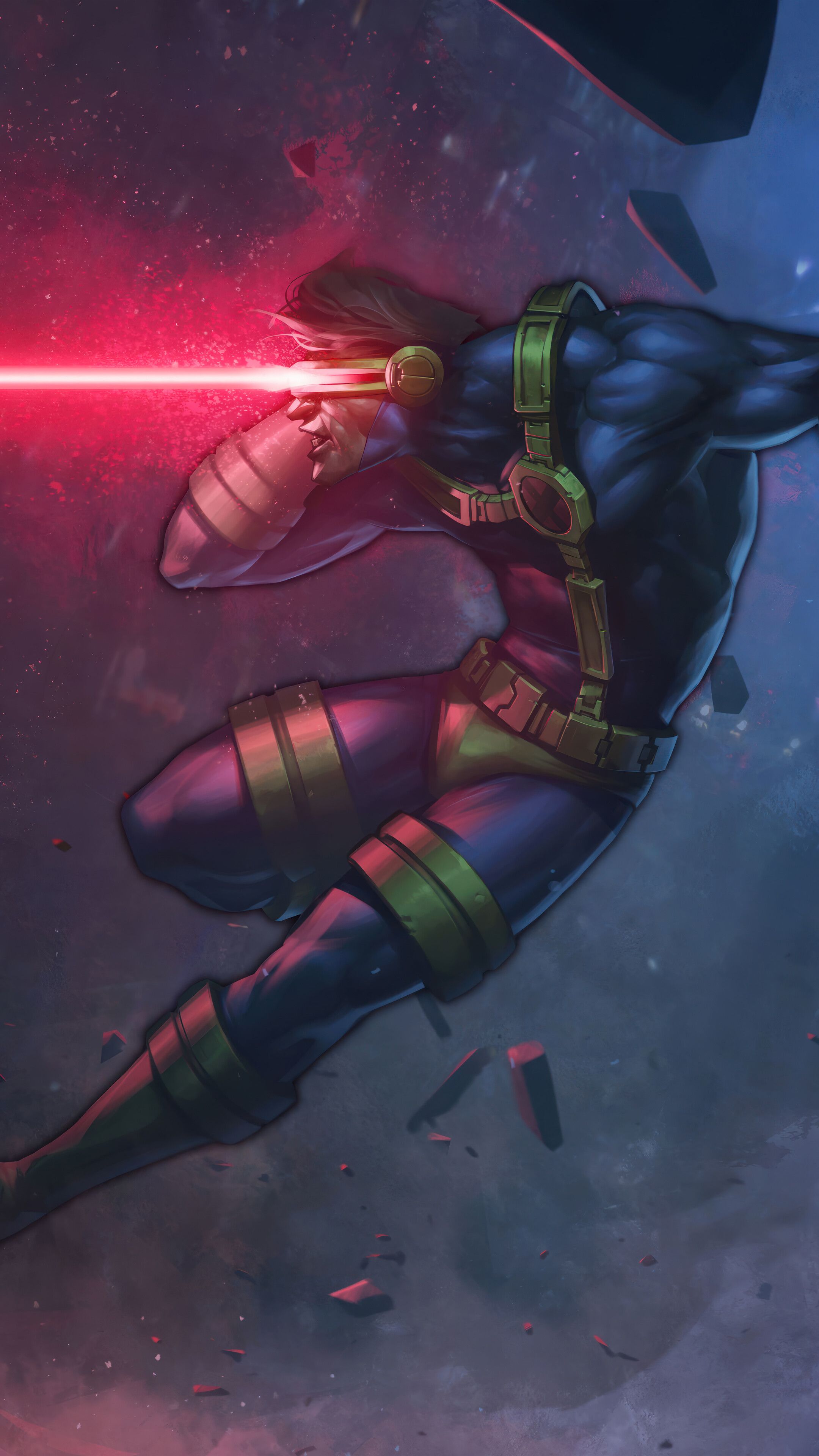 2160x3840 Cyclops Optic Blast X Men Marvel Wallpaper 4K HD PC I
