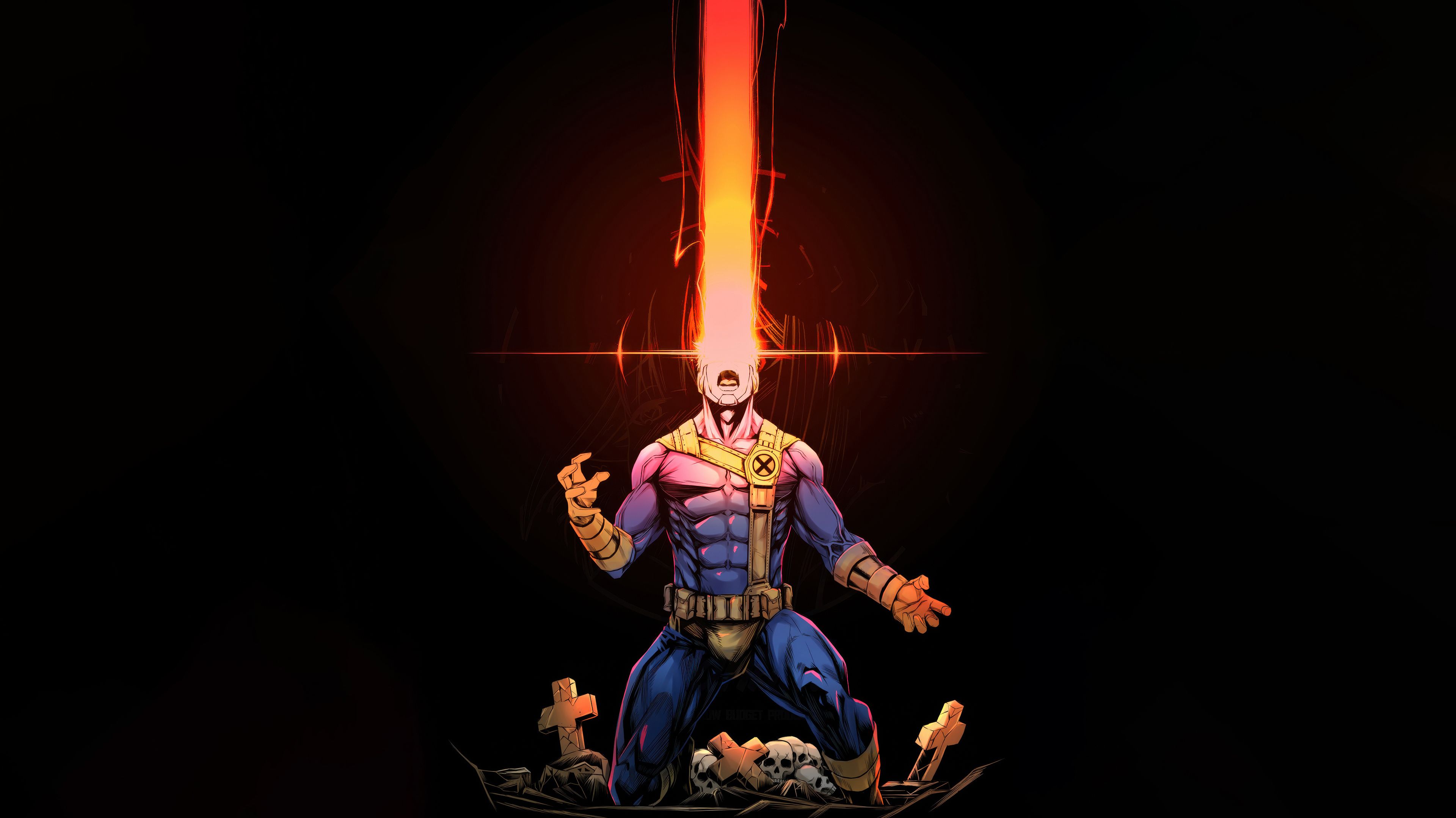 3840x2160 Cyclops Optic Blast Wallpaper 4K HD PC