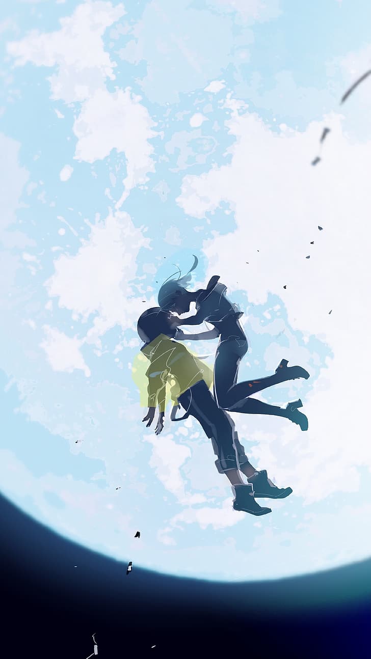 728x1294 HD wallpaper: anime, anime girls, Lucy (Edgerunners), Cyberpunk: Edgerunners