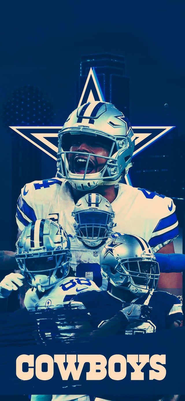 640x1385 I've embarked on a graphic design challenge to make a phone wallpaper for every team with a first round selection! (this is the design for day ten) Next up, the cowboys!