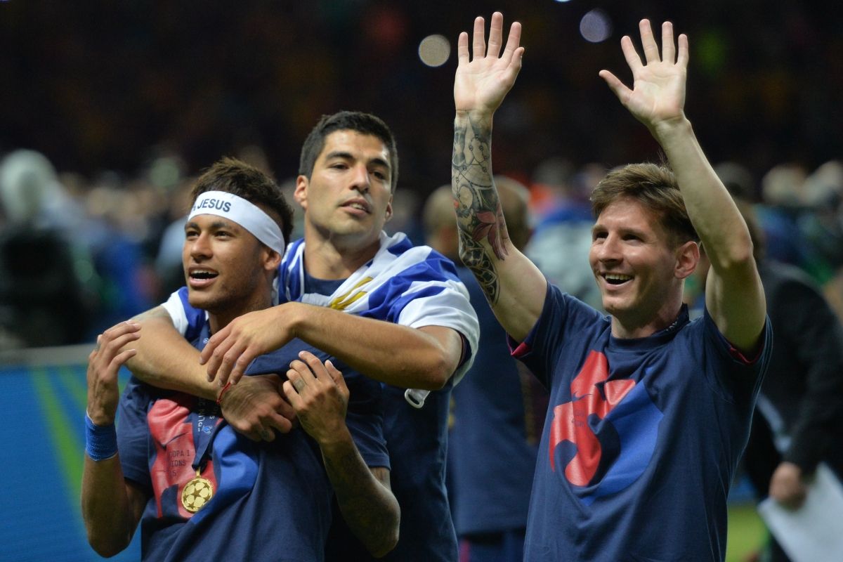 1200x800 Lionel Messi, Luis Suarez and Neymar: MSN's friendship key to Barcelona trio's 2015 goal glut