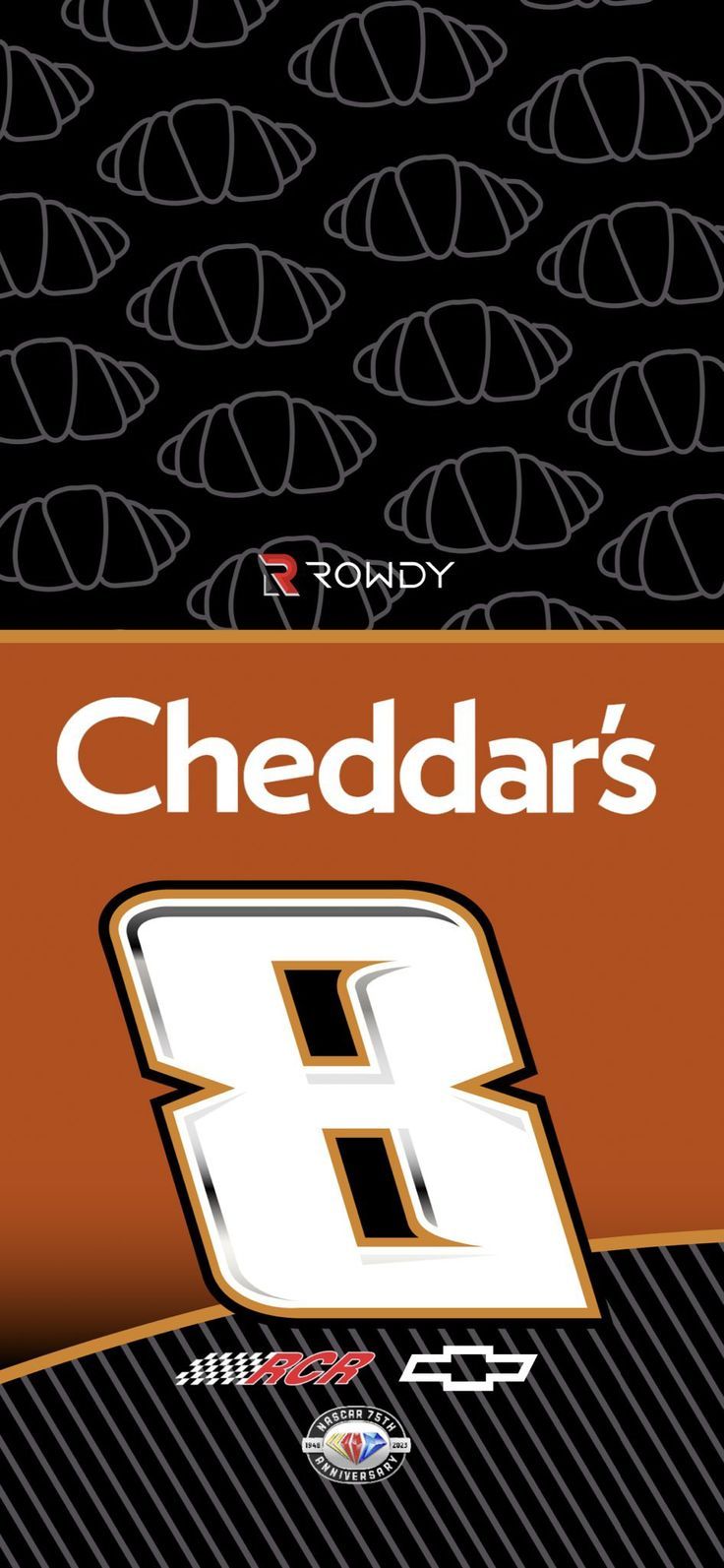 736x1593 Kyle Busch RCR No. 8 Wallpaper