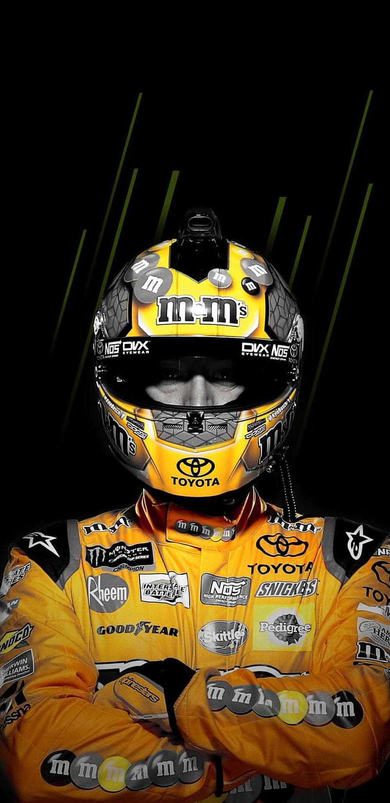 800x1644 Kyle Busch, nascar, HD phone wallpaper