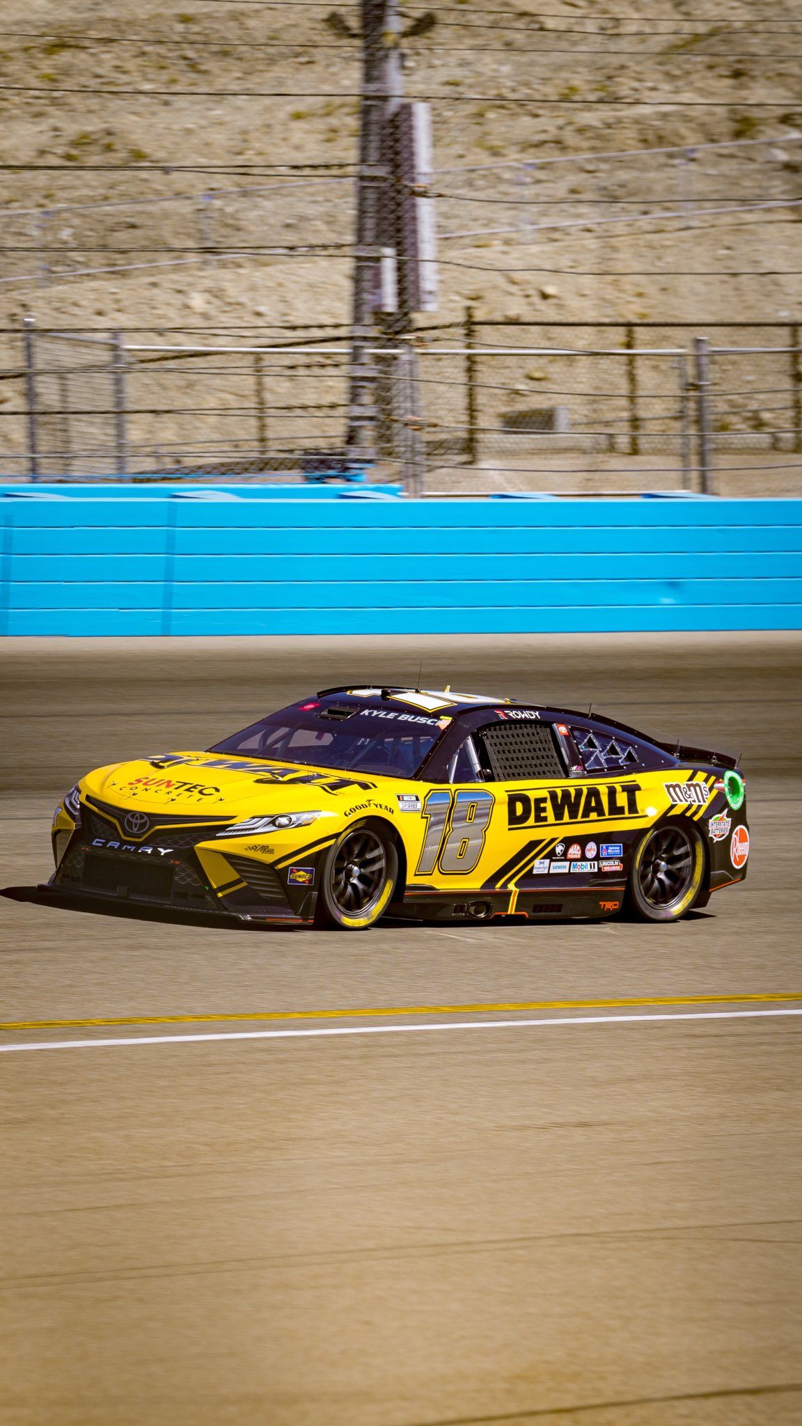 1152x2048 Kyle Busch 2023 Wallpaper