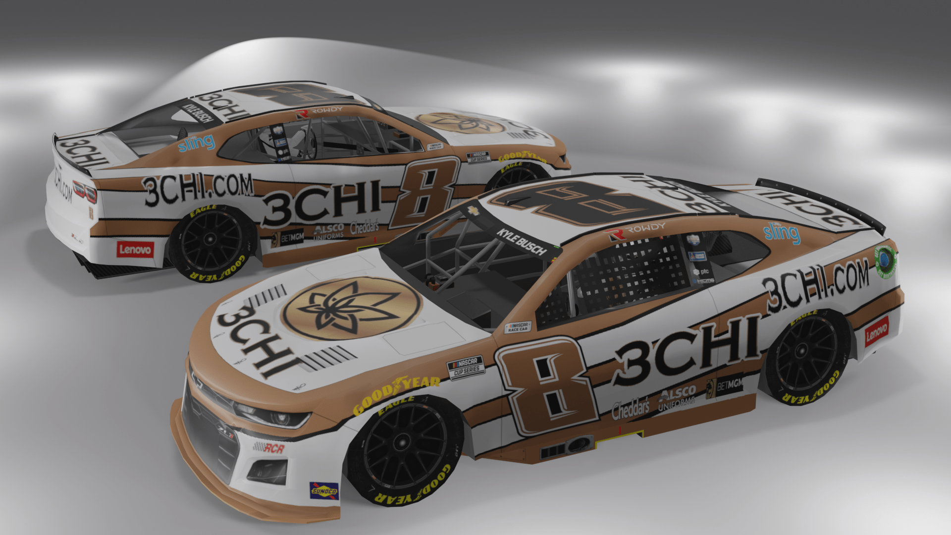 1920x1080 Kyle Busch 2023 Wallpaper