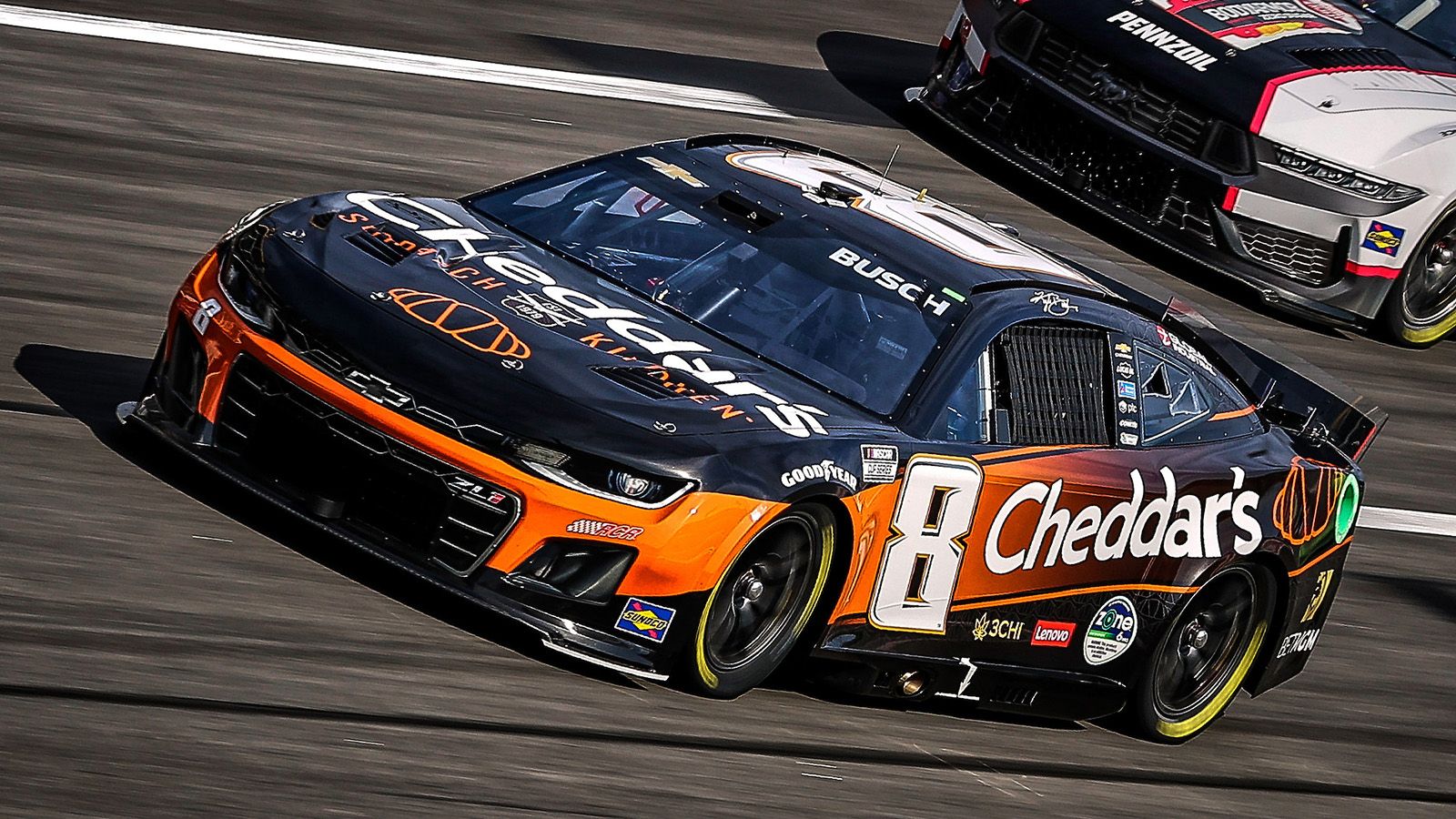 1600x900 No. 8 Richard Childress Racing Cheddar's Paint Scheme