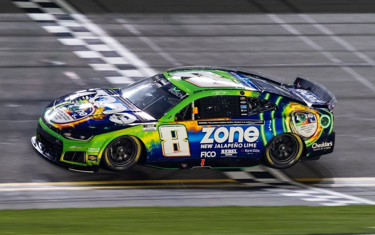 1200x754 Deadspin. Kyle Busch wins pole for Daytona 500 in 21st attempt