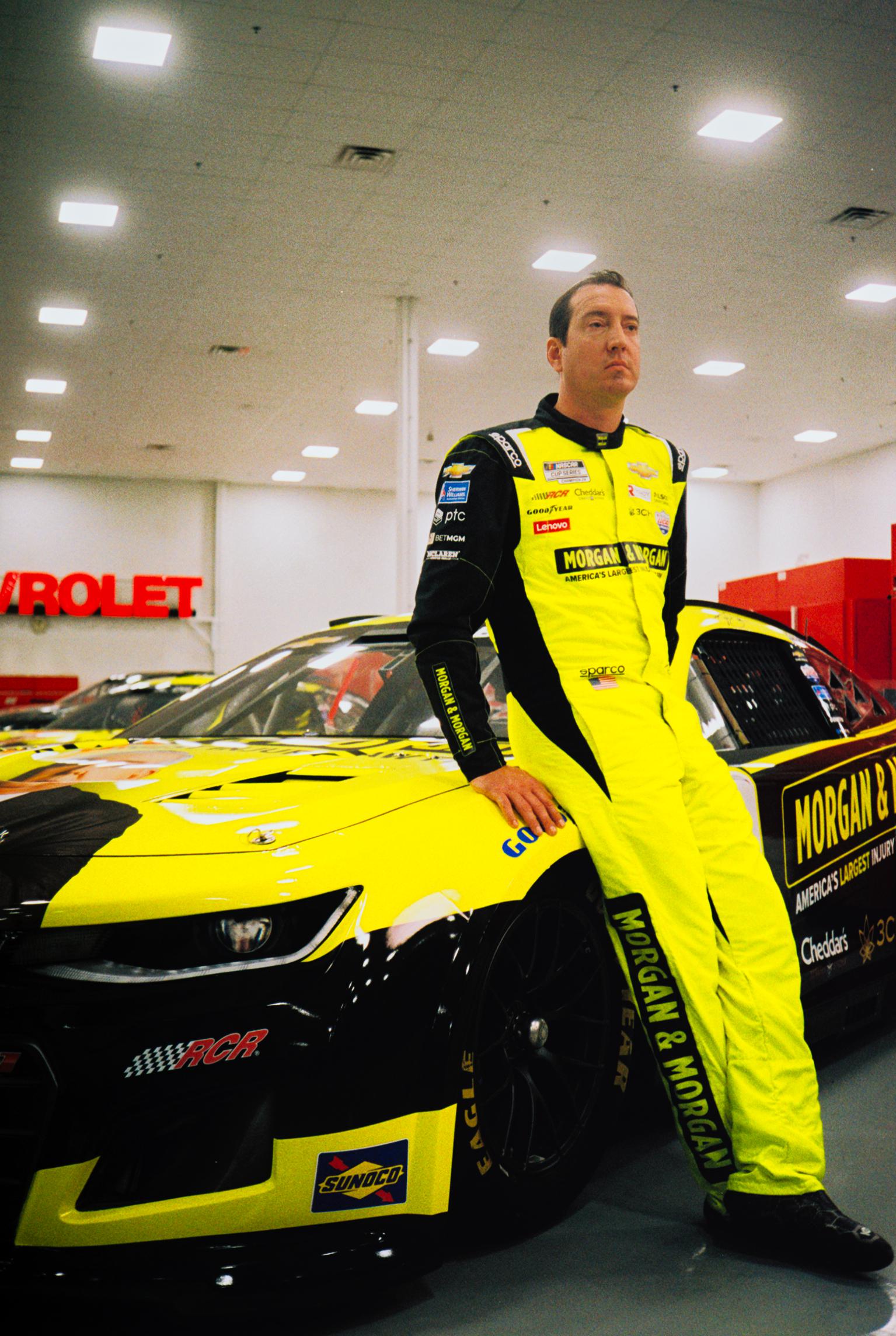 1535x2288 Shot these Film Photo at RCR with Kyle Busch for Morgan & Morgan