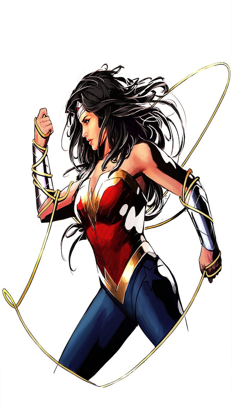 800x1422 Wonder Woman dc, dc, maravilha, universe, woman, wonder, wonder woman, HD phone wallpaper