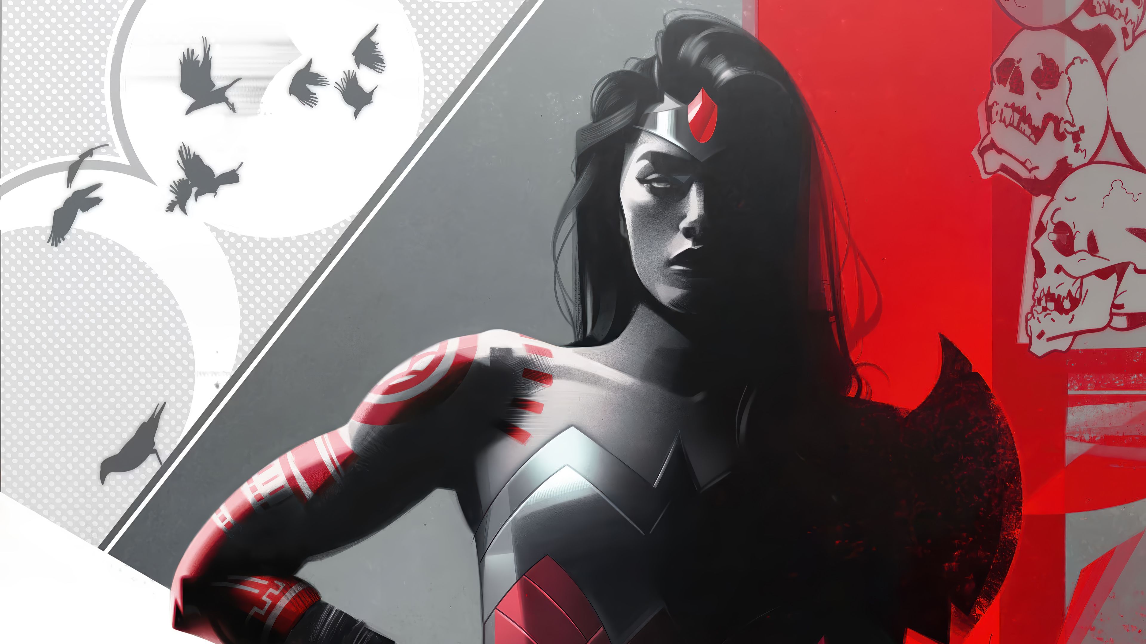 3840x2160 Absolute Wonder Woman Wallpaper