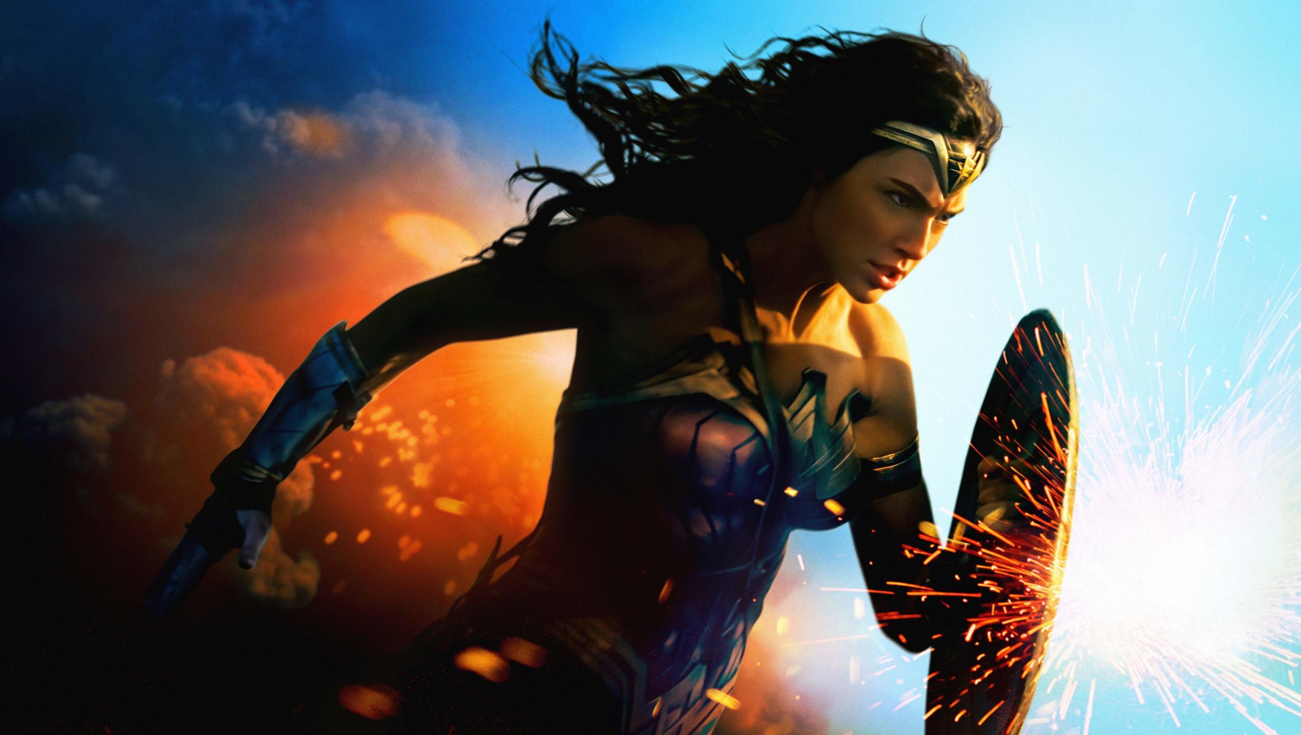 2552x1442 Wonder Woman HD Desktop Wallpaper