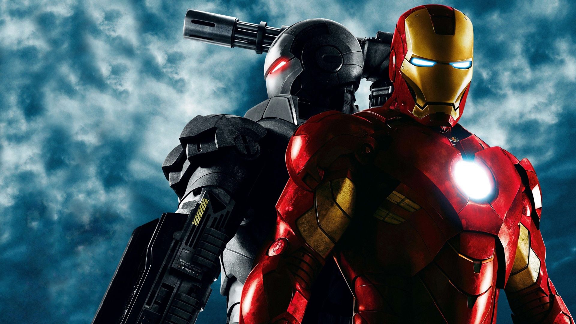 1920x1080 Iron Man 2 HD Wallpaper: Iconic Heroes in Actionx1080