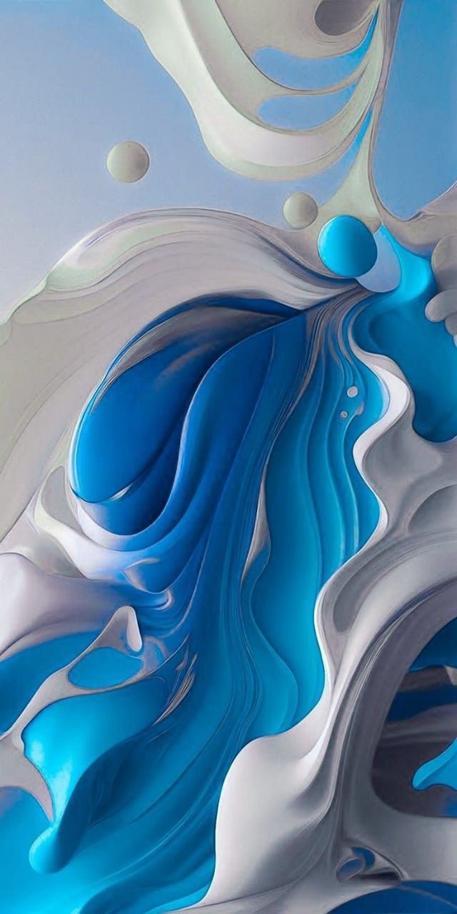 640x1280 Blue and White Abstract Galaxy Wallpaper. Diy und selbermachen, Hintergründe, Farben