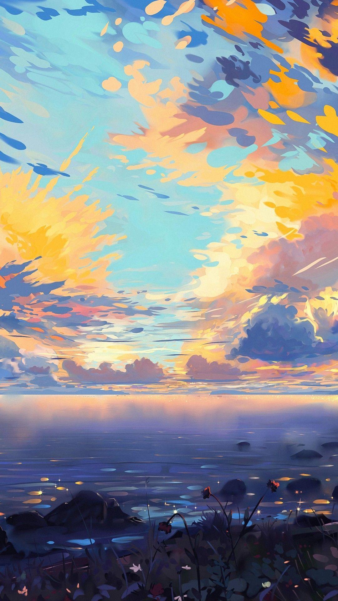 1080x1920 Glorya Blair trên Animated Landscapes in 2020. Hình nền phong cảnh anime, Hình nền phong cảnh, Hình nền phong cảnh