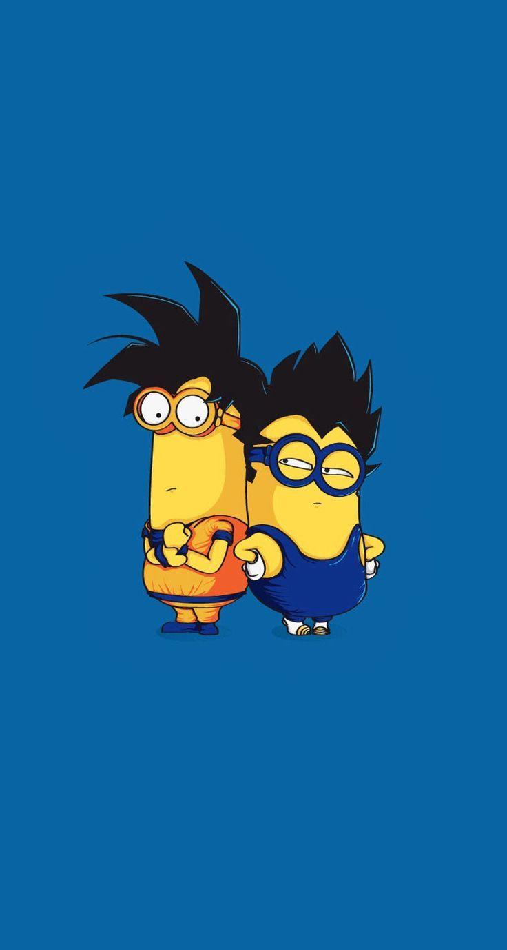 736x1377 Dragon Ball Z #Minion #iPhone Wallpaper More cute #cartoon pics at