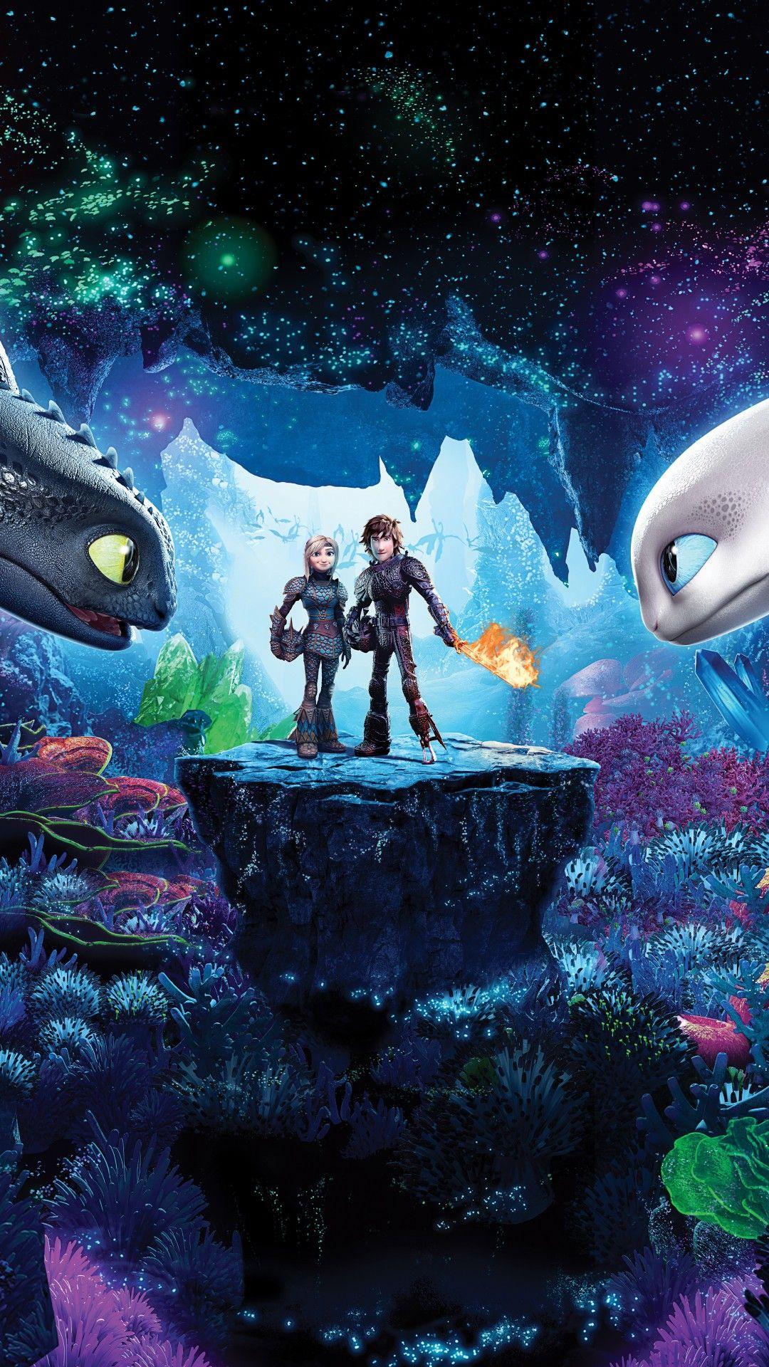 1080x1920 Cute How To Train Your Dragon HD Wallpaper