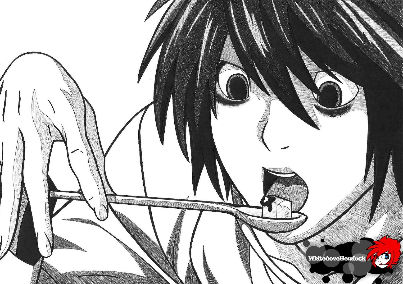 1701x1198 Wallpaper: Death Note L Wallpaper Full HD HD Quality