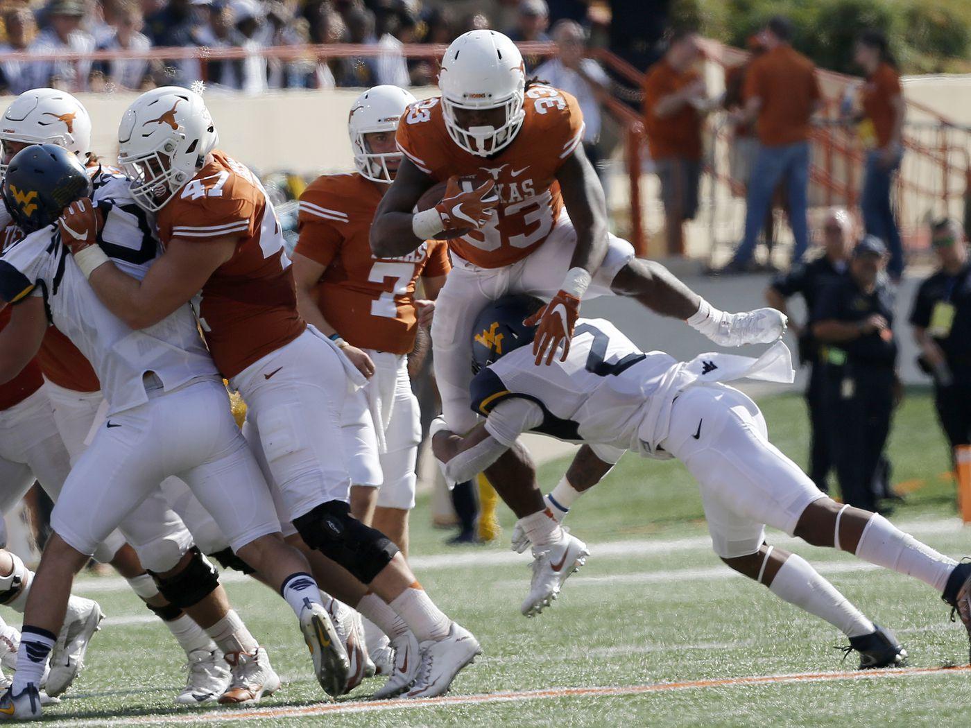 1400x1050 Texas Longhorns legends Earl Campbell, Ricky Williams praise Heisman candidate D'Onta Foreman Orange Nation