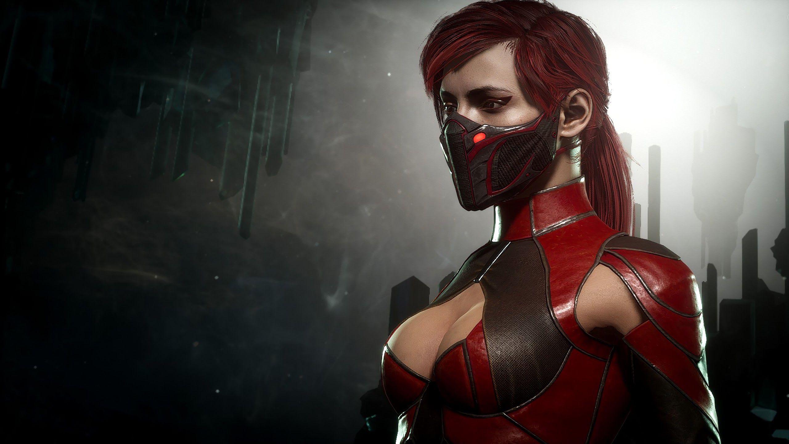 2560x1440 Skarlet Mortal Kombat 11 4K Wallpaper