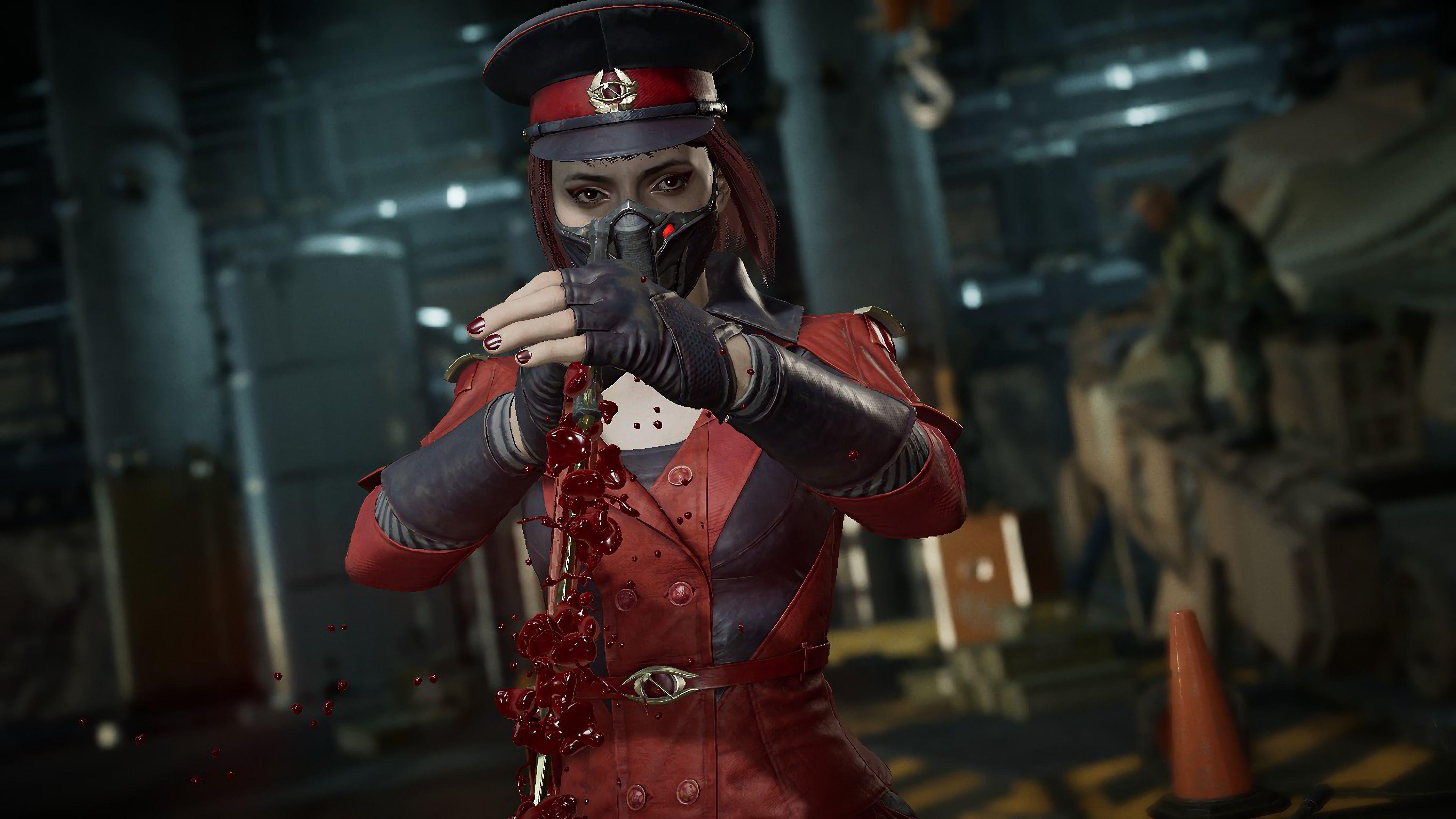3840x2160 Skarlet, Mortal Kombat 4K wallpaper