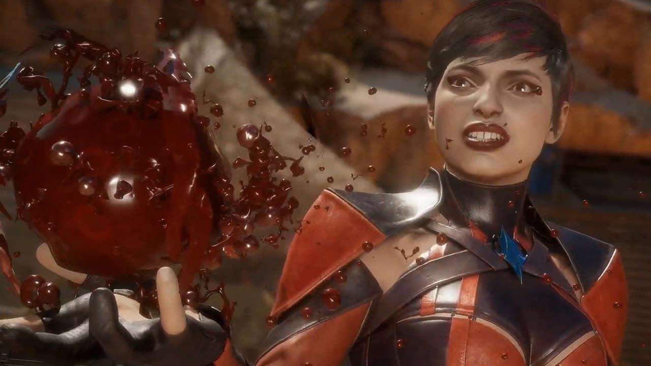 1280x720 Mortal Kombat 11 vs Skarlet Gameplay (With Ed Boon Commentary)